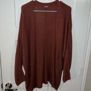 Dusty Rose knit cardigan